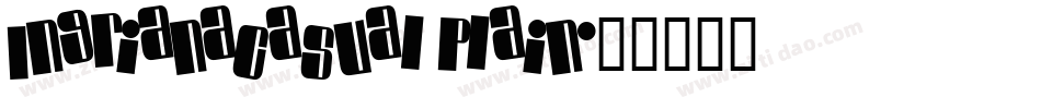 IngrianaCasual Plain字体转换